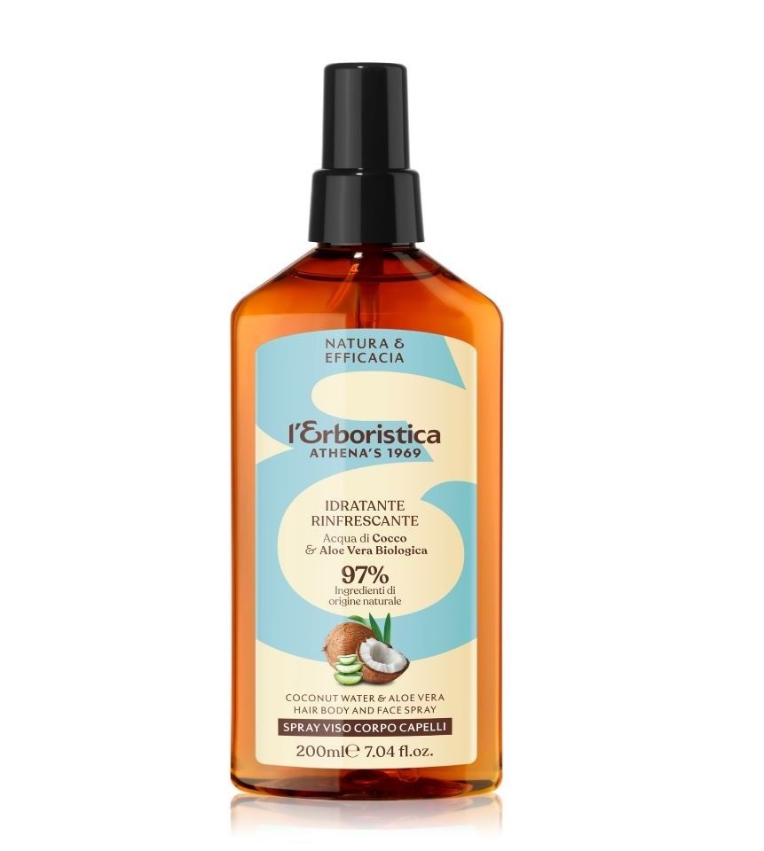 Erboristica Spray hydratační s kokosovou vodou 200 ml Erboristica