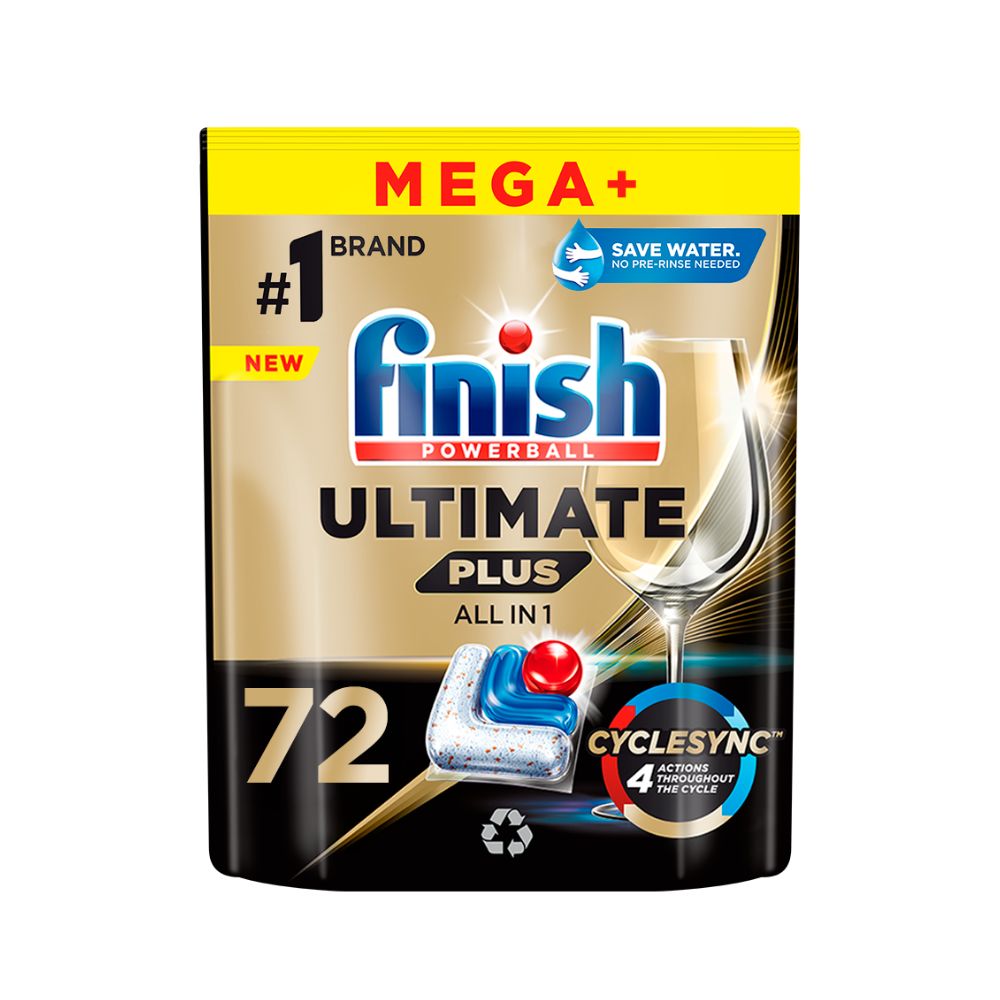 Finish Ultimate Plus All in 1 kapsle do myčky 72 ks Finish