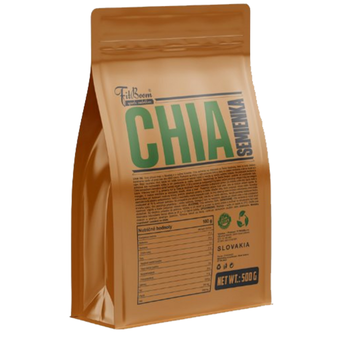 FitBoom Chia semínka - 500g FitBoom