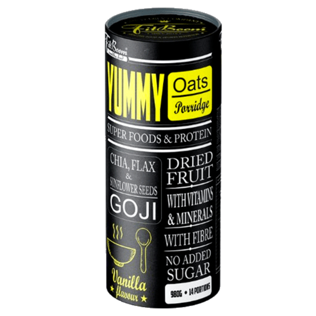 FitBoom Yummy Oat Mash 500g - čokoláda FitBoom