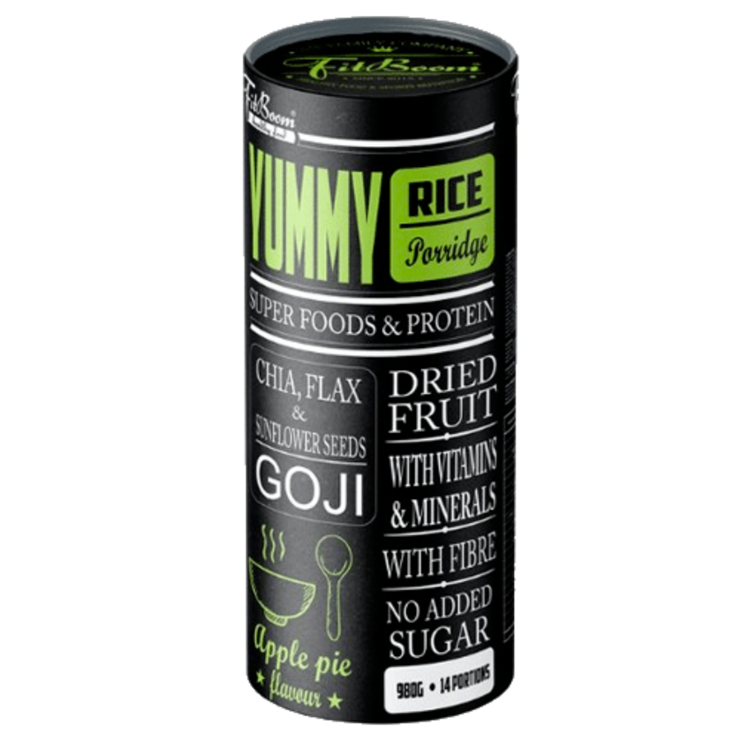 FitBoom Yummy Rice Mash 980g - vanilka FitBoom