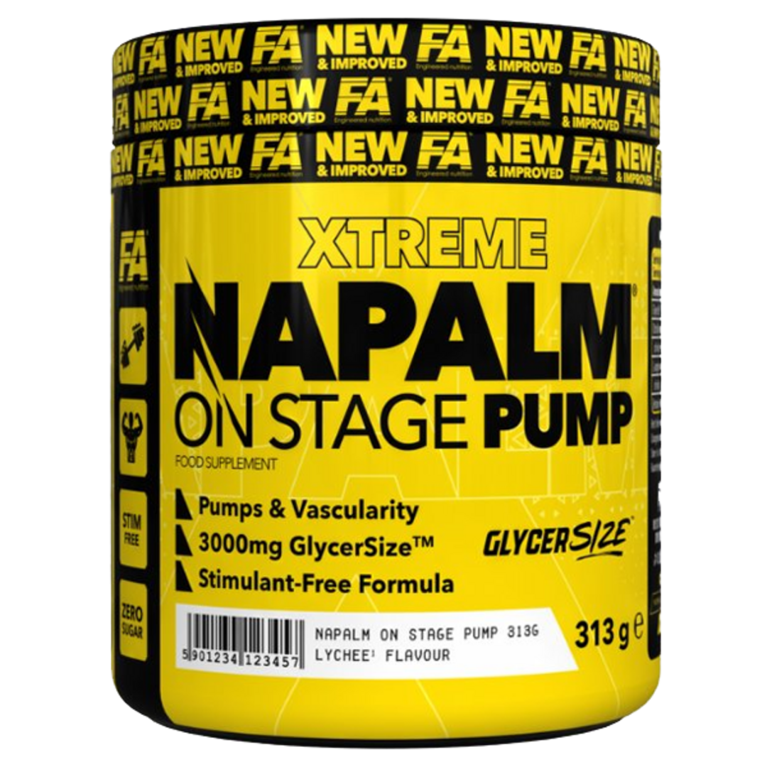 Fitness Authority FA NAPALM On Stage PUMP 313g - liči Fitness Authority