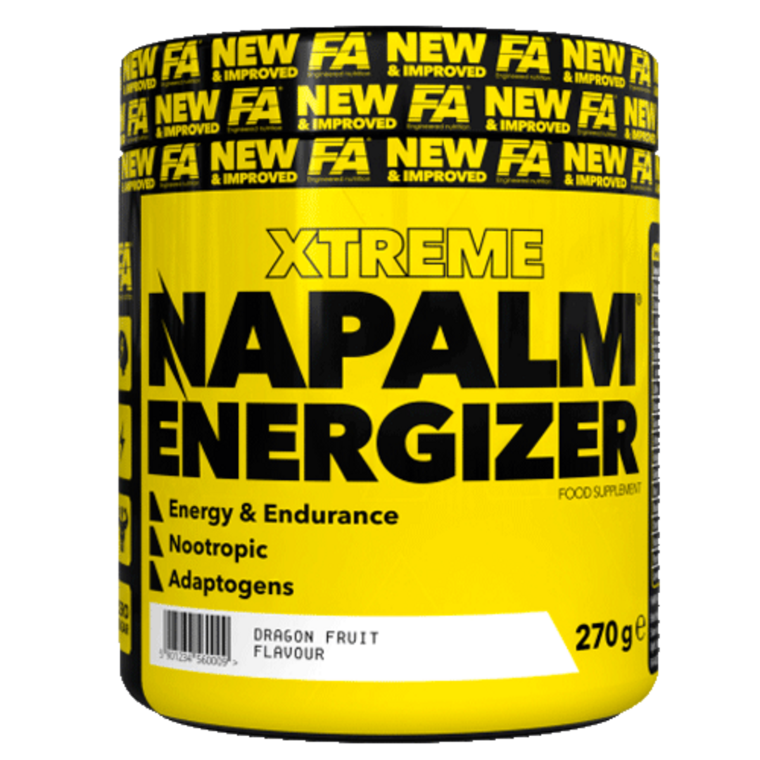 Fitness Authority Xtreme Napalm Energizer 270g - citron