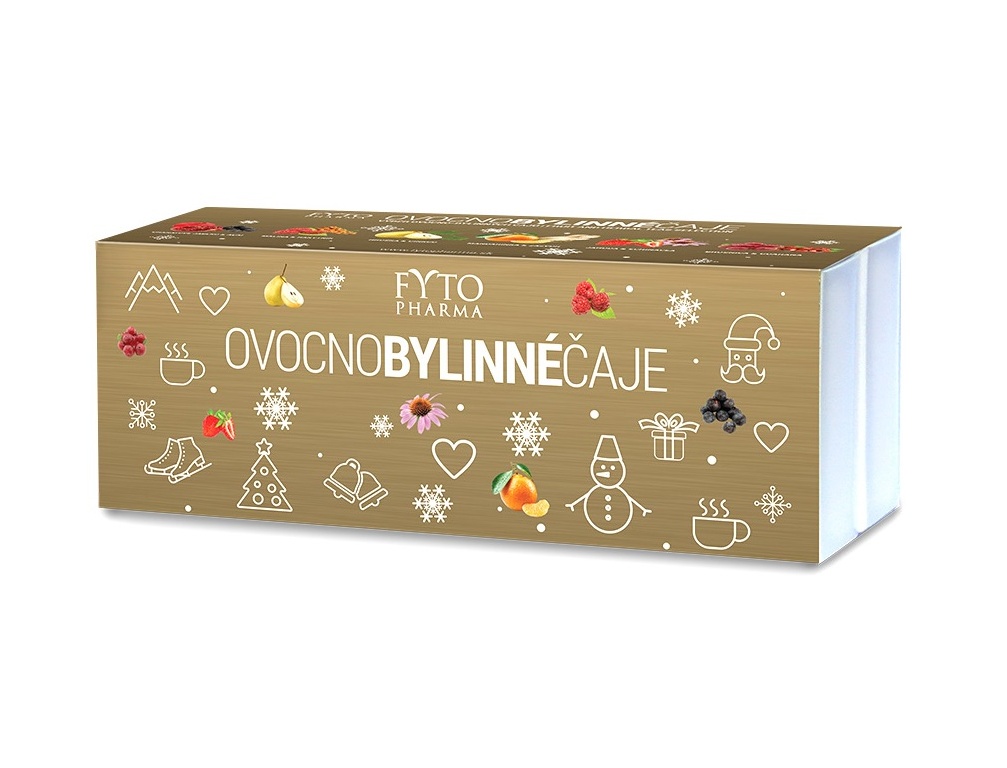 Fytopharma Ovocno-bylinný MIX čajů zimní edice 60x2 g Fytopharma