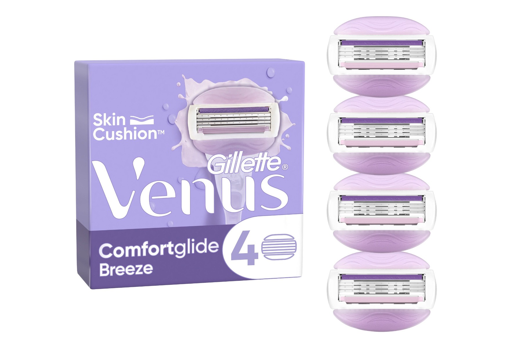 Gillette Venus ComfortGlide Breeze náhradní hlavice 4 ks Gillette
