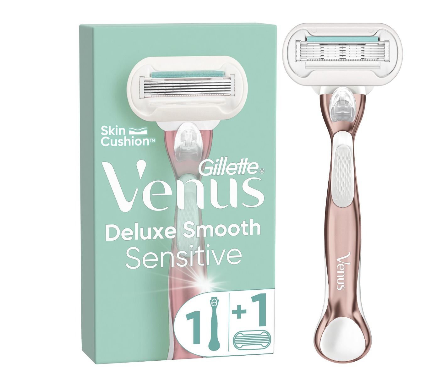 Gillette Venus Sensitive dámský holicí strojek + 1 hlavice Gillette