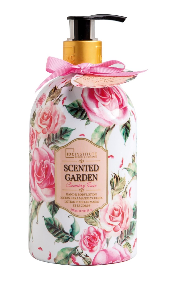 IDC Institute Scented Garden Růže mléko na tělo a ruce 500 ml IDC Institute