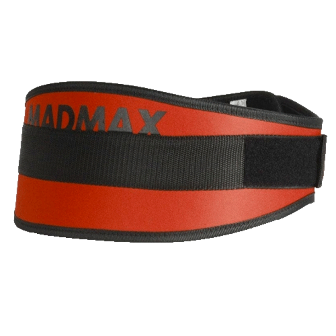 MadMax Opasek Simply the Best MFB421 červený - XXL MadMax