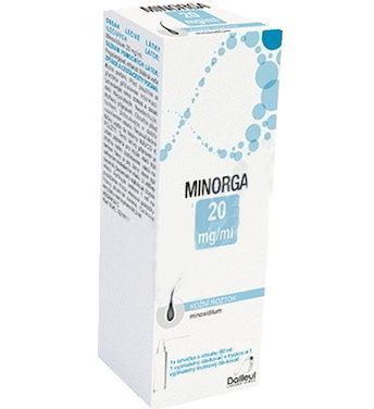Minorga 20 mg/ml kožní roztok 60 ml Minorga