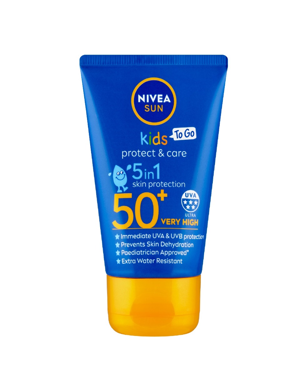 Nivea SUN Dětské opalovací mléko SPF50+ cestovní balení 50 ml Nivea