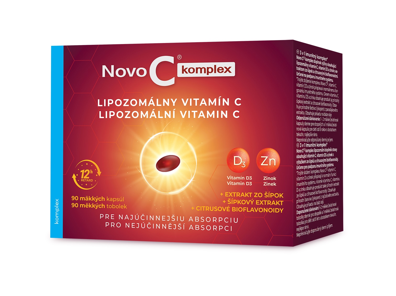Novo C Komplex 90 měkkých tobolek Novo C
