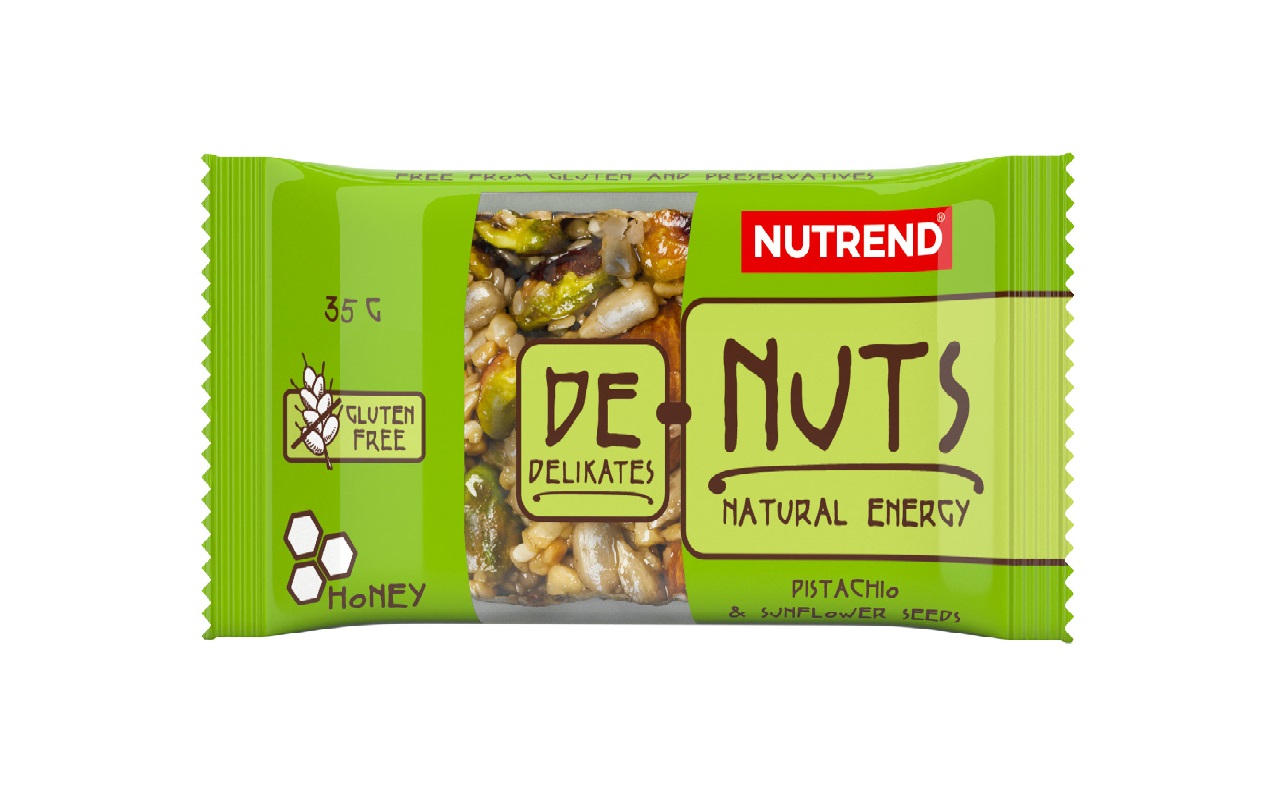Nutrend DeNuts pistácie + slunečnice 35 g Nutrend