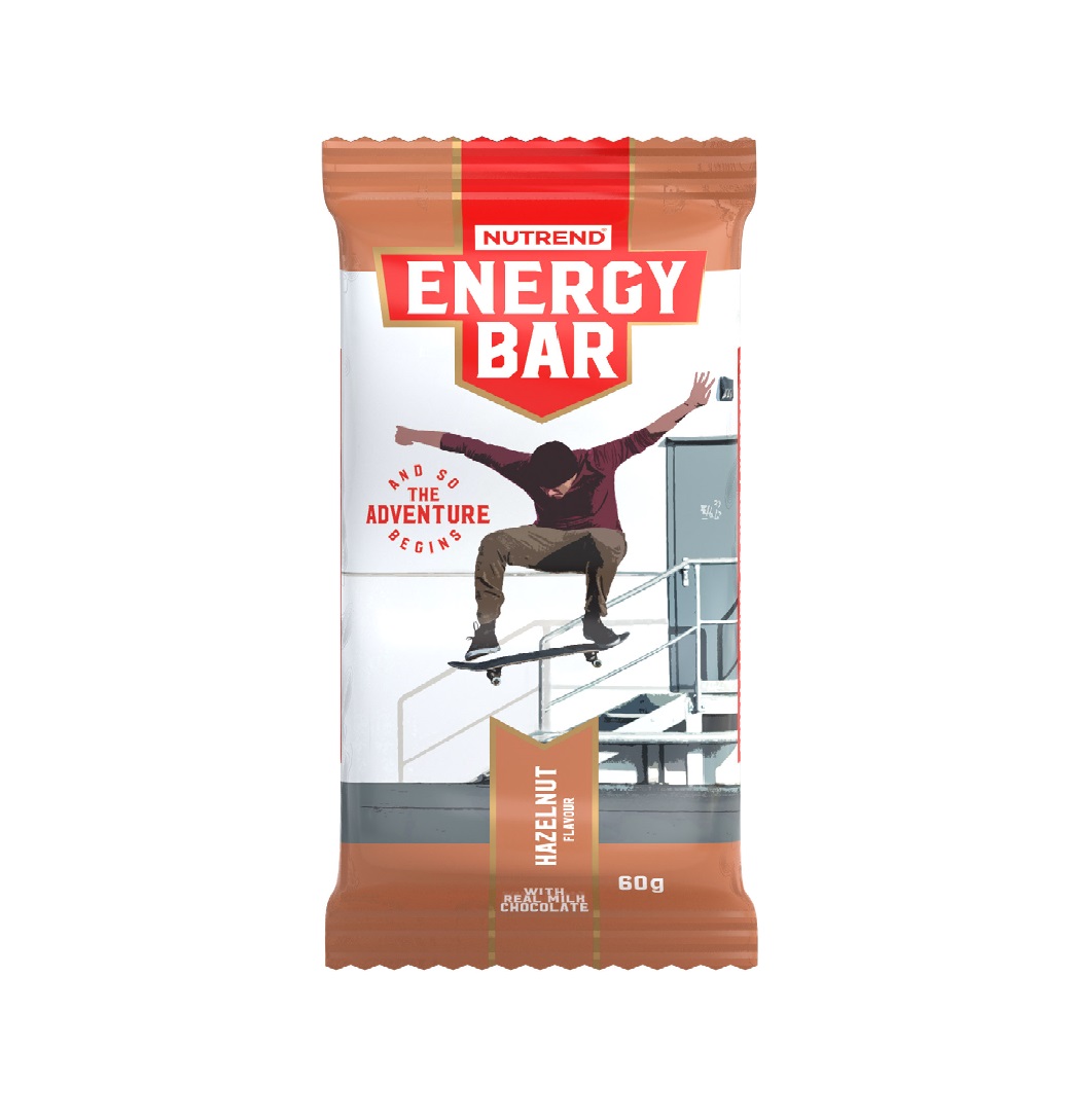 Nutrend Energy Bar lískový ořech 60 g Nutrend