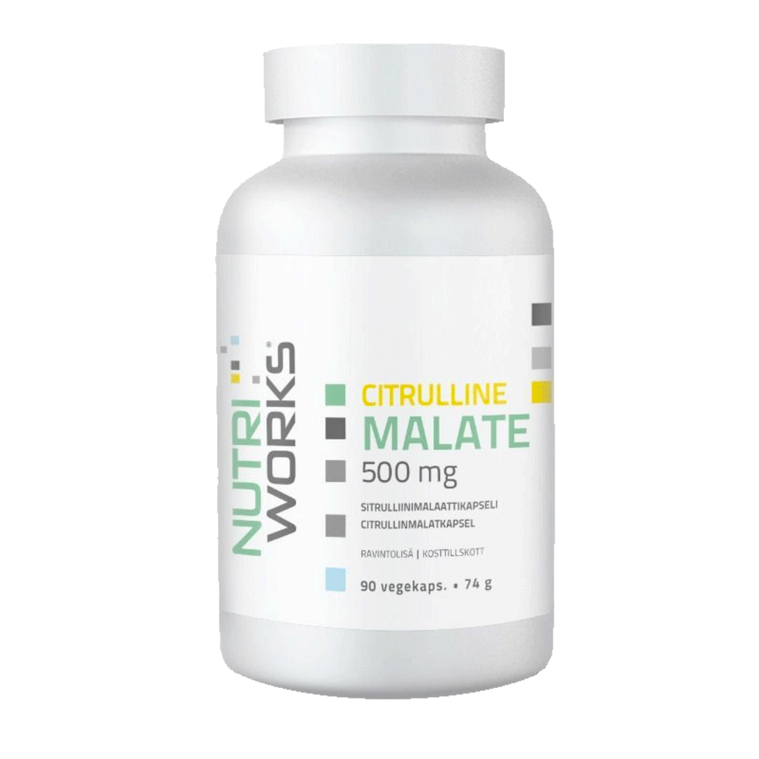 NutriWorks Citrulline Malate 500mg - 90 kapslí NutriWorks