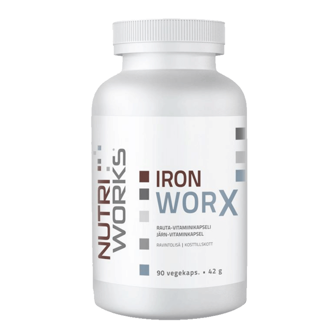 NutriWorks Iron Works - 90 kapslí NutriWorks