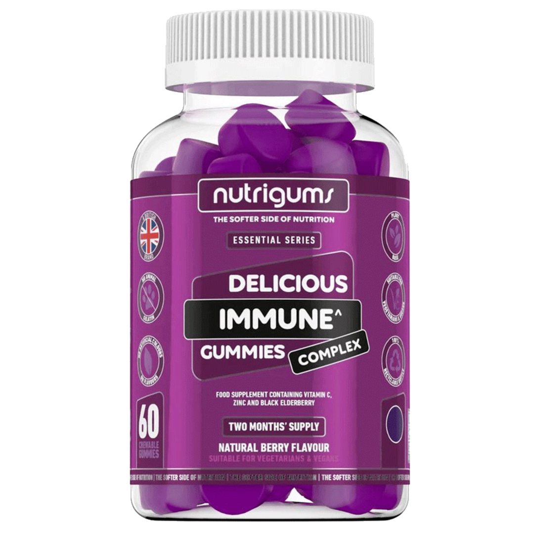 Nutrigums Immune Complex 60 želé - lesní ovoce Nutrigums