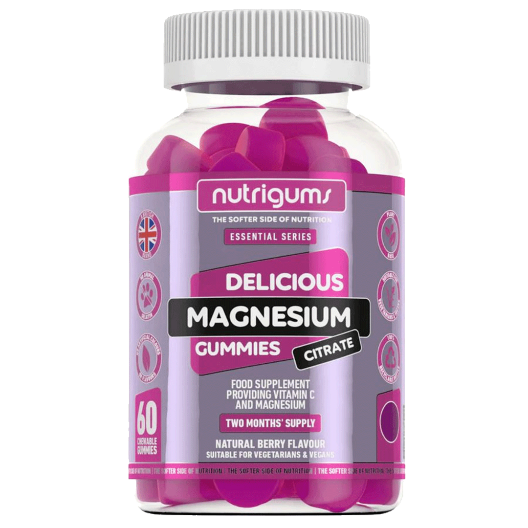 Nutrigums Magnesium Citrate 60 želé - lesní ovoce Nutrigums