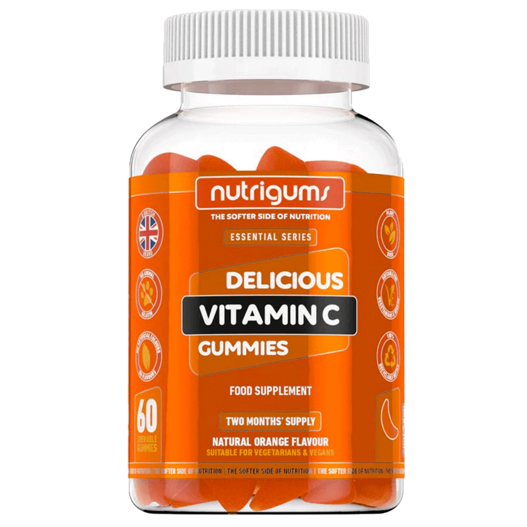 Nutrigums Vitamin C 60 želé - pomeranč Nutrigums