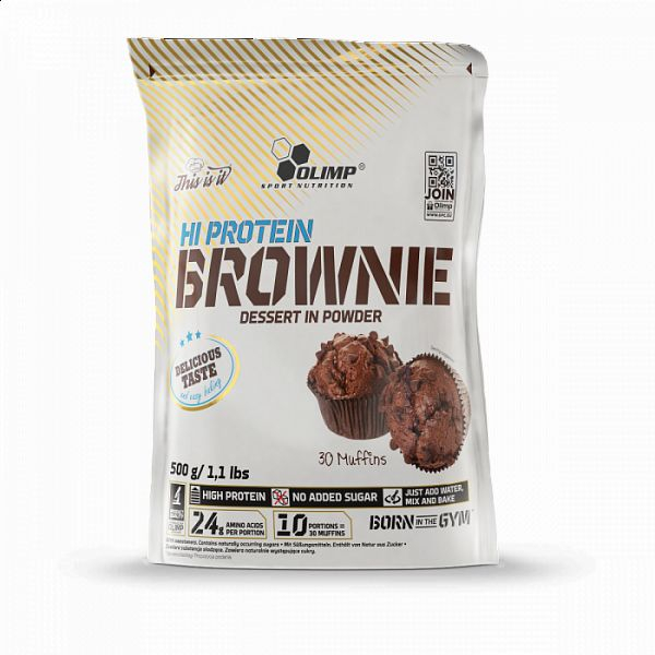 Olimp Hi Protein Brownie chocolate 500 g Olimp