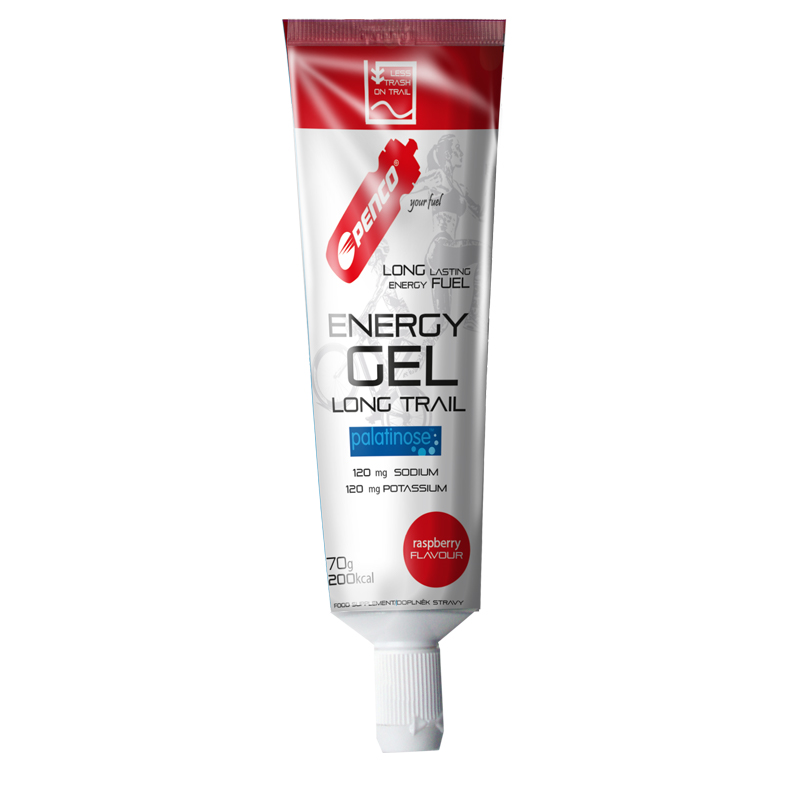 Penco Energy gel Long Trail malina tuba 70 g Penco