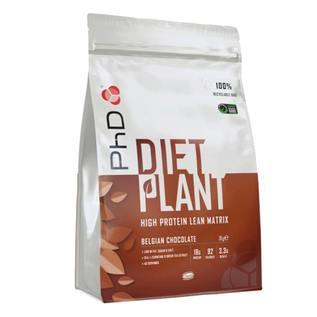 PhD Nutrition Diet Plant Protein 1000g - jahoda PhD Nutrition