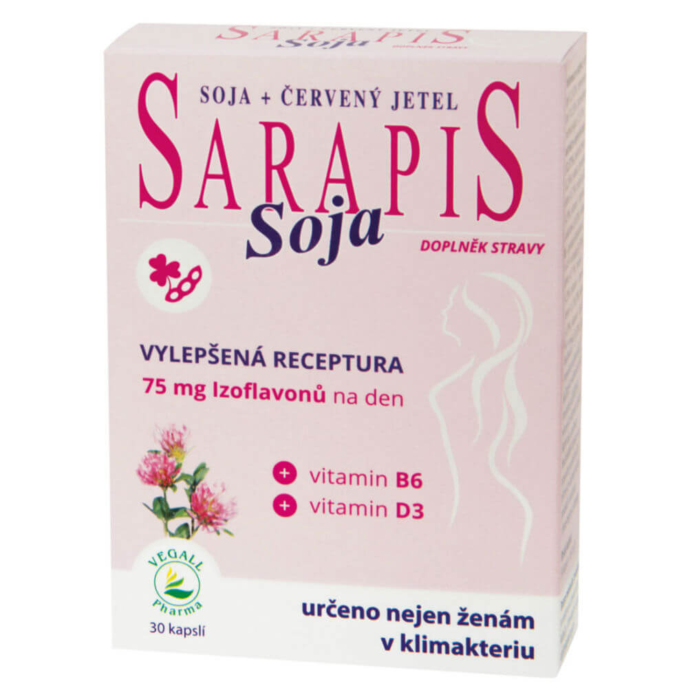 Sarapis Soja 30 kapslí Sarapis