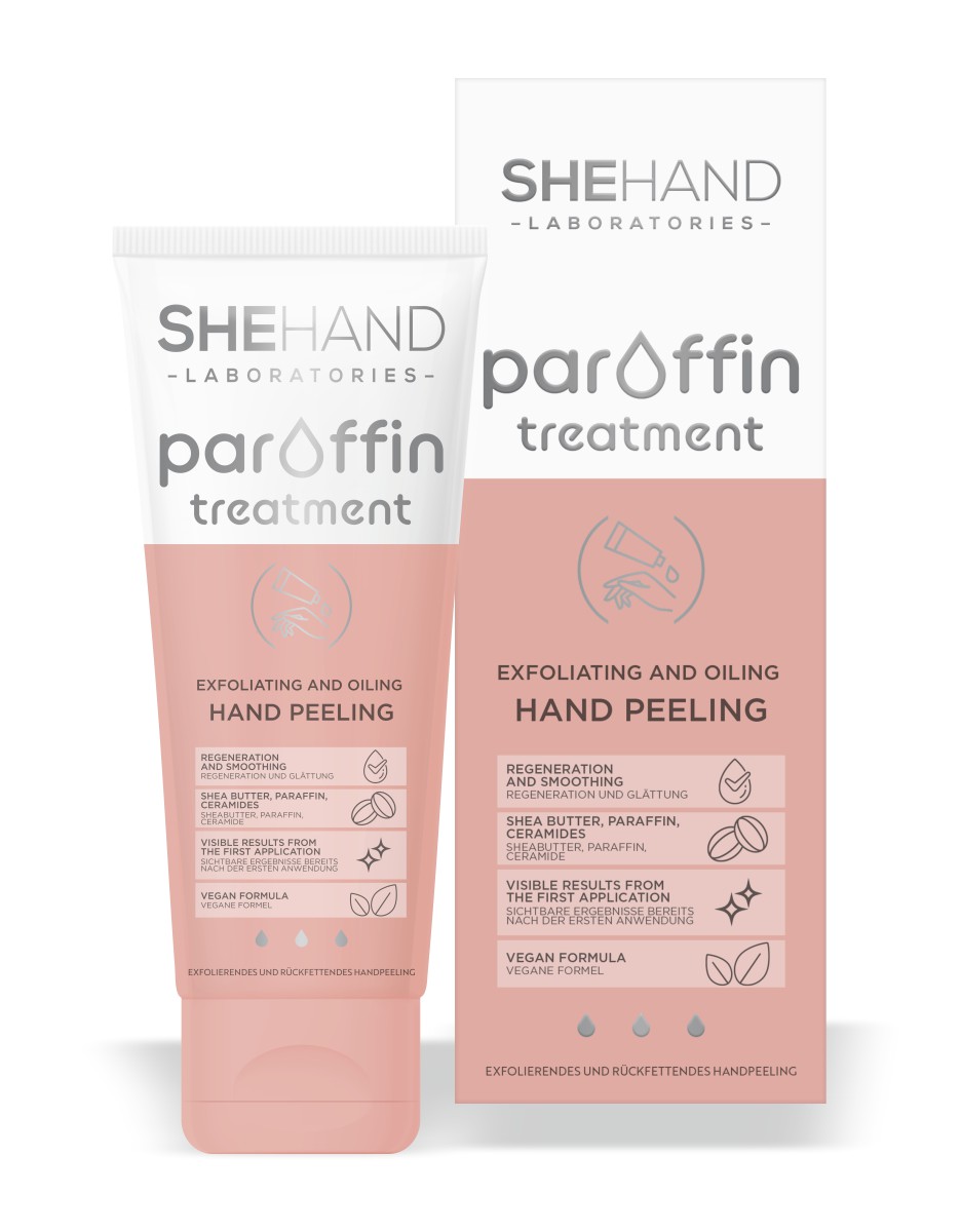 SheCosmetics SheHand Parafín exfoliační peeling na ruce 75 g SheCosmetics