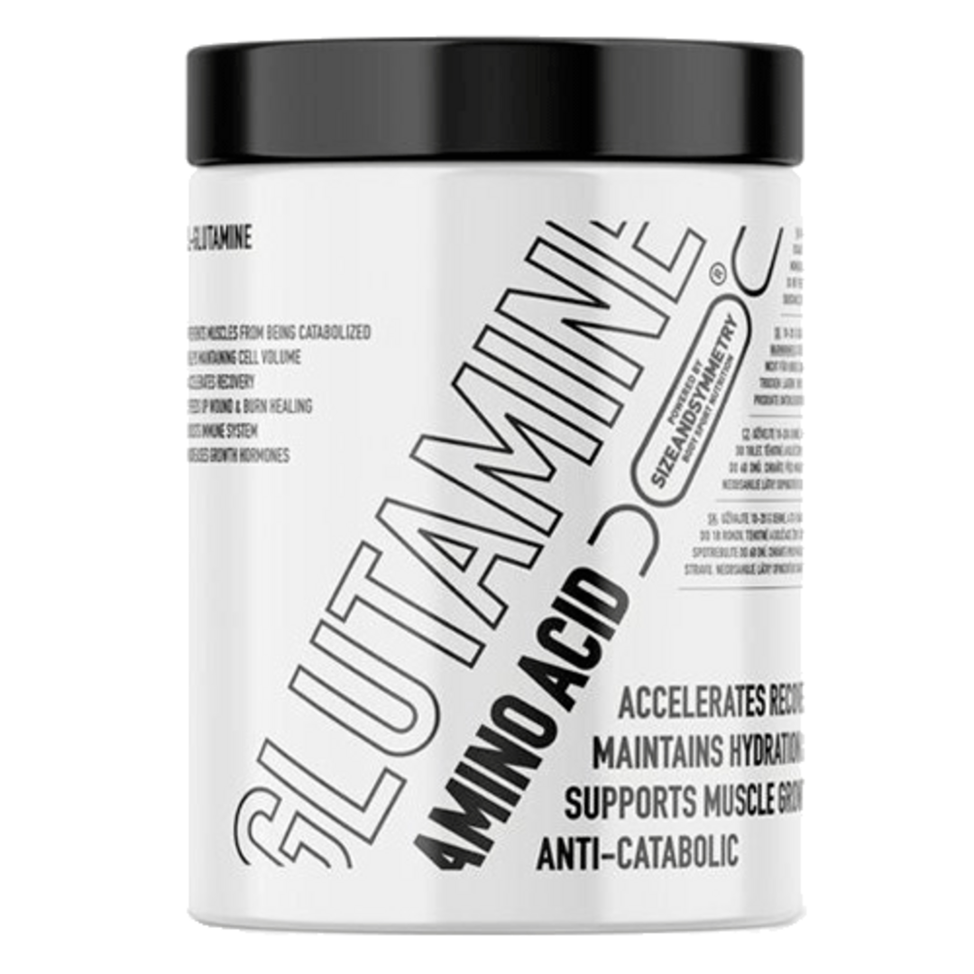 SizeAndSymmetry L-Glutamine - 300g SizeAndSymmetry