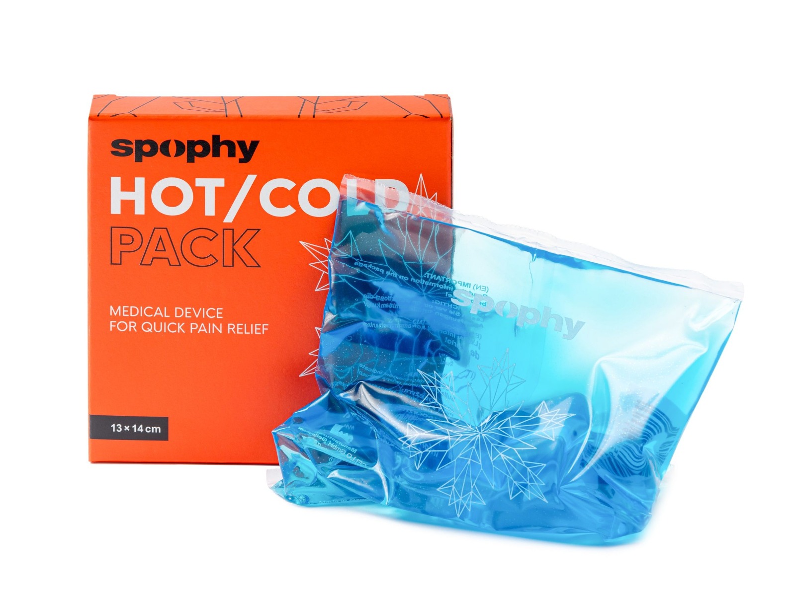 Spophy Hot/Cold 13 x 14 cm hřejivý/chladivý sáček Spophy