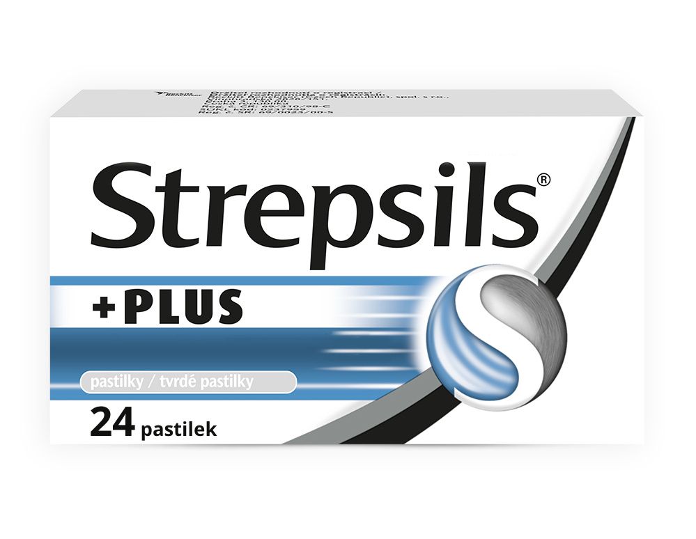 Strepsils Plus 24 pastilek Strepsils