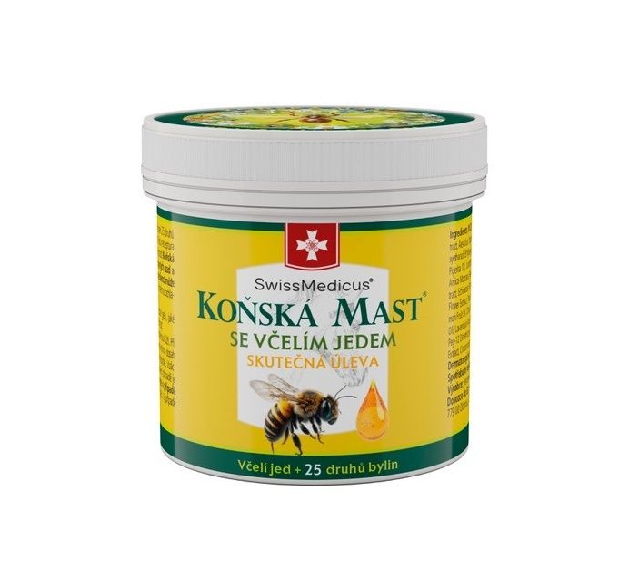 SwissMedicus Koňská mast se včelím jedem 150 ml SwissMedicus