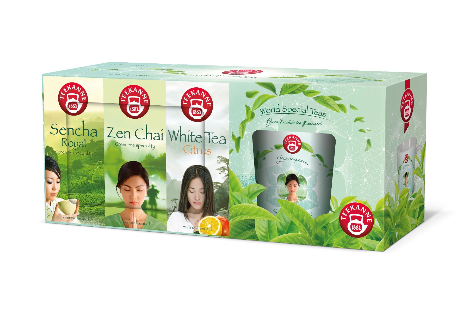 Teekanne World Special Teas 3x20 sáčků + hrnek Teekanne