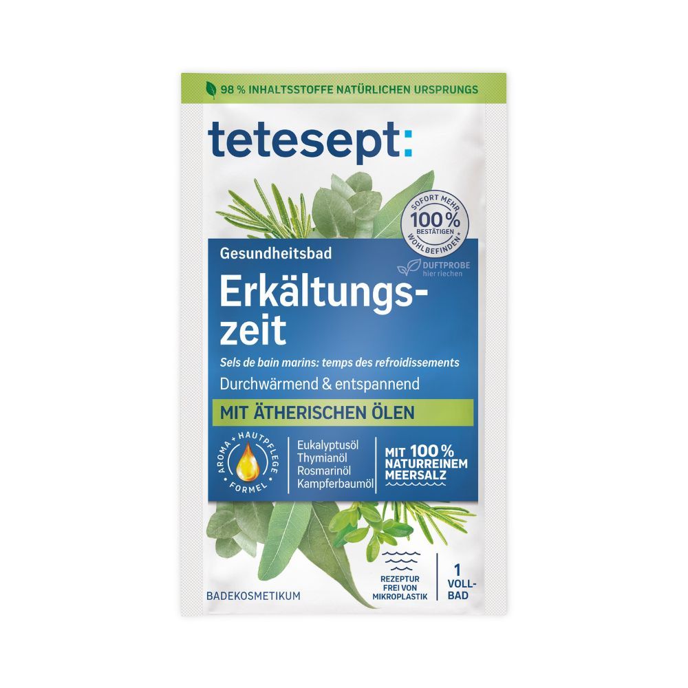 Tetesept Eukalypt mořská sůl 80 g Tetesept