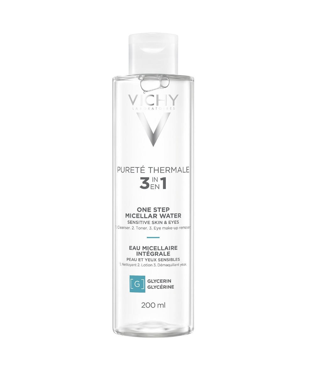 Vichy Pureté thermale Minerální micelární voda pro citlivou pleť 200 ml Vichy