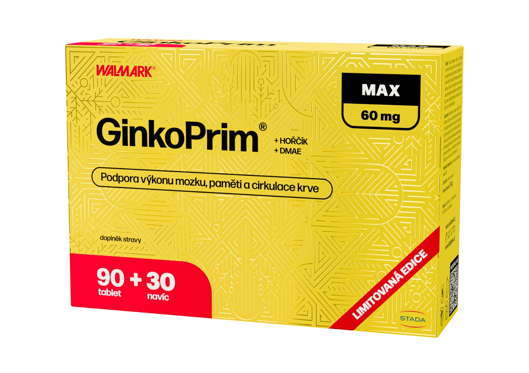 Walmark GinkoPrim MAX 90+30 tablet navíc Walmark