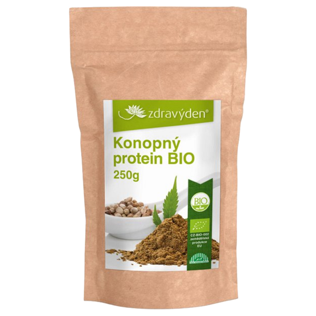 Zdravý den Konopný protein BIO - 250g Zdravý den