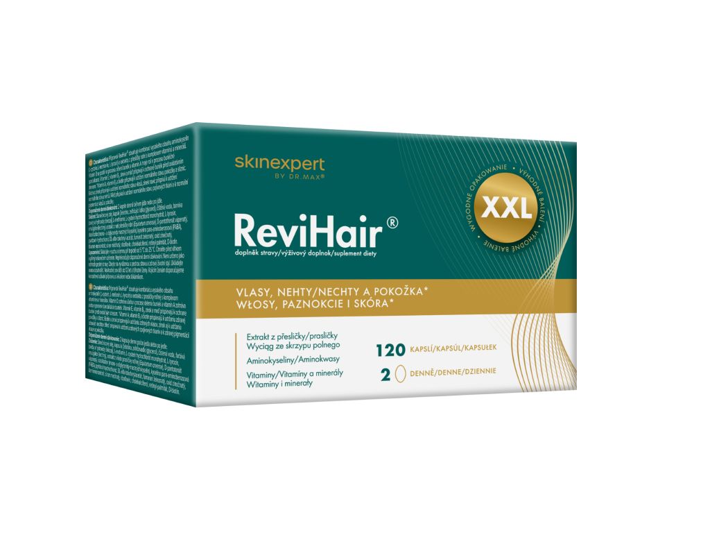 skinexpert BY DR.MAX ReviHair XXL 120 kapslí skinexpert BY DR.MAX