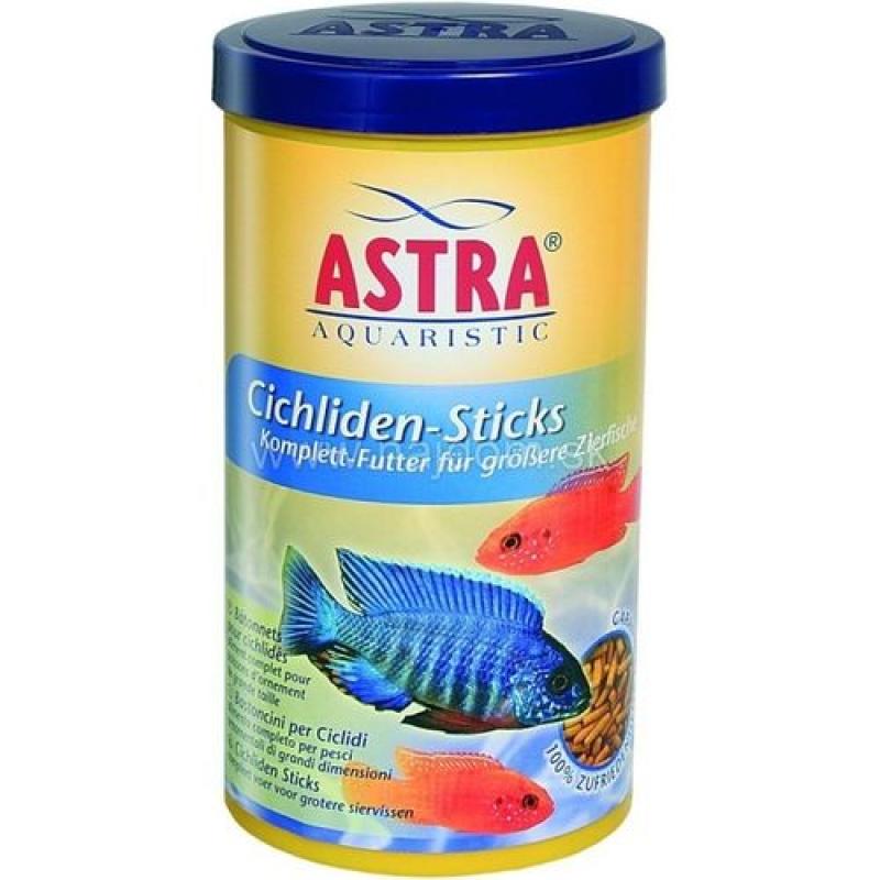 Astra CICHLIDEN-STICKS 250ml/ 80g kompletní krmivo pro cichlidy - plovoucí peletky Astra