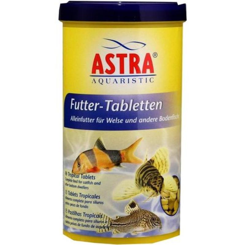 Astra FUTTER TABLETTEN 250ml / 675tbl. / 160g základní tabletové krmivo Astra