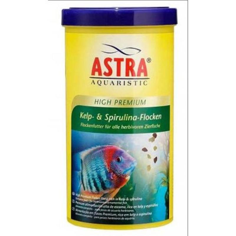Astra HIGH PREMIUM KELP & SPIRULINA FLOCKEN 250ml/ 53g Prémiové vločkové krmivo s Astra