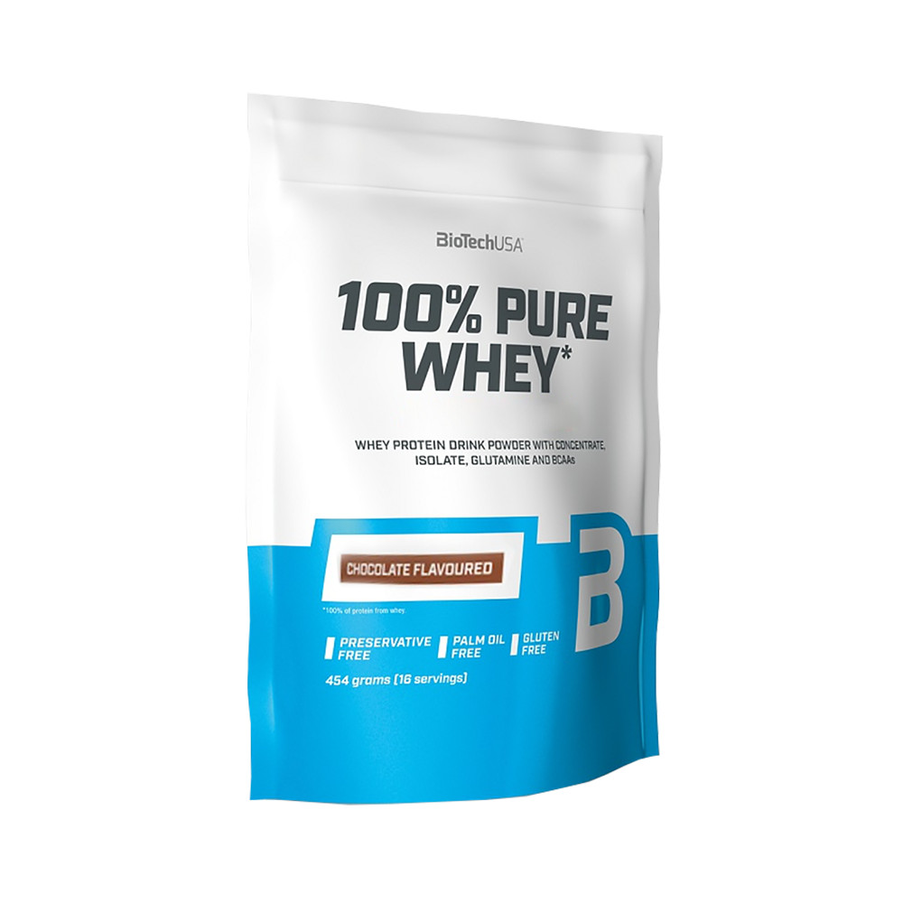 BioTech USA 100% Pure Whey 454g - slaný karamel BioTech USA