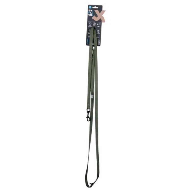 Duvo+ EXPLORER Ultimate tréninkové vodítko 220cm - 16mm zelené Duvo+