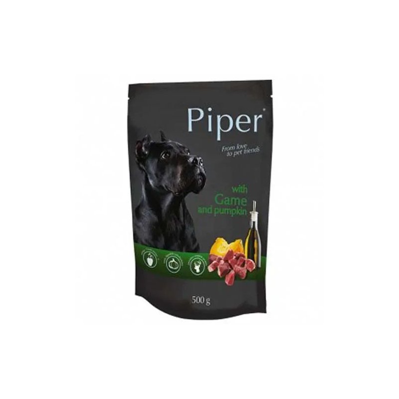 PIPER ADULT 500g kapsička pro psy zvěřina a dýně PIPER