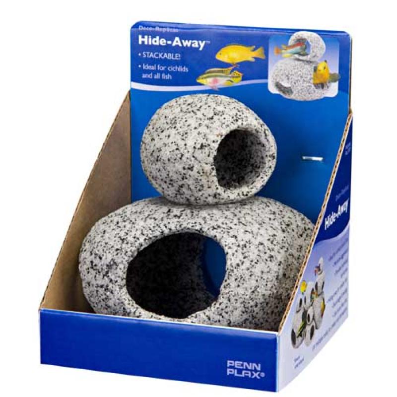 Penn Plax Kamenný úkryt Žula 2ks Small 5cm & Medium 7