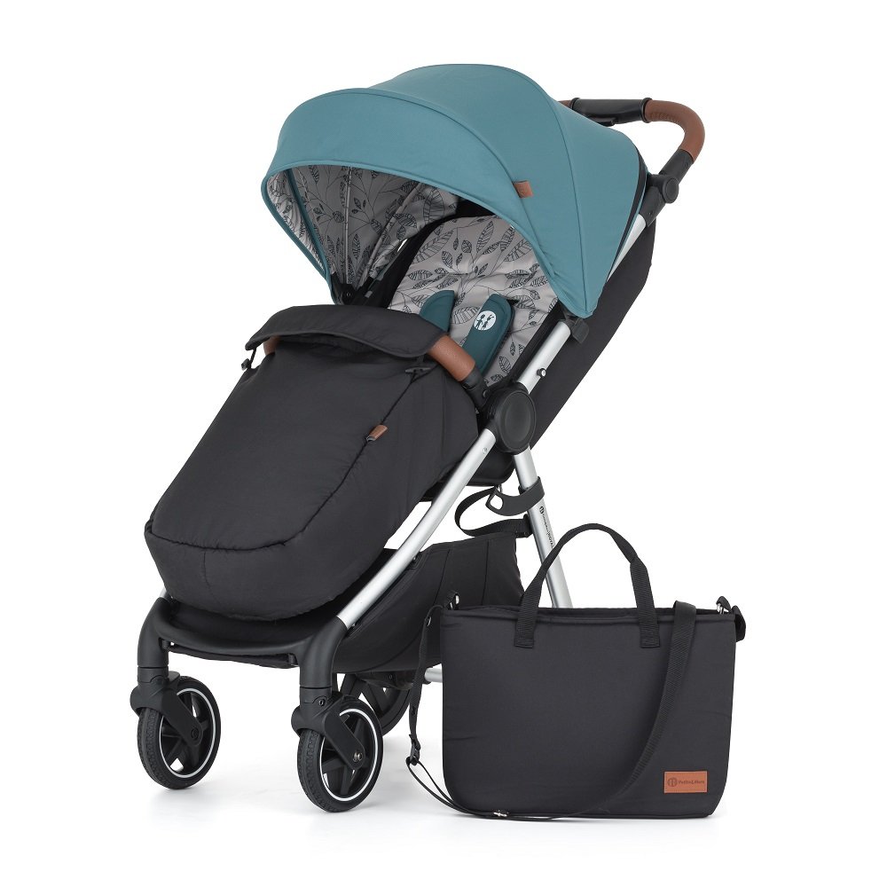Petite&Mars Kočárek sportovní Royal2 Silver Ocean Blue Petite&Mars