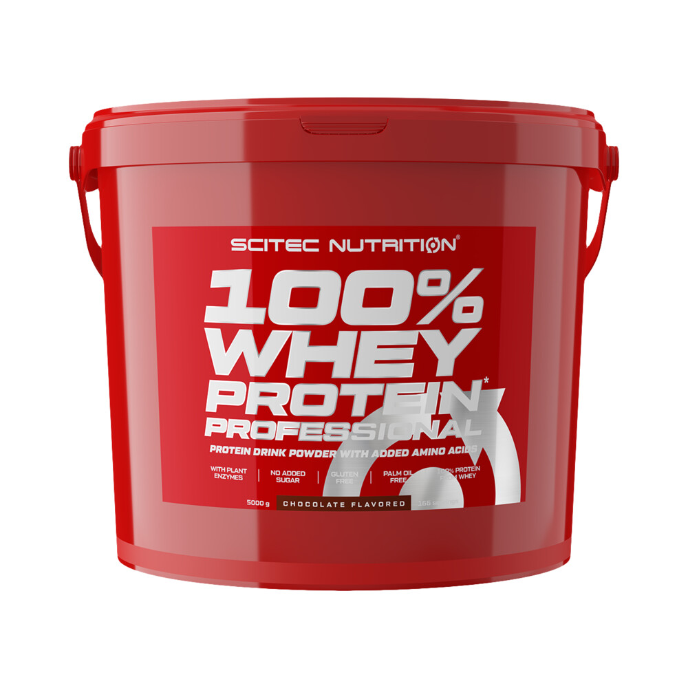 Scitec Nutrition 100% Whey Protein Professional 5000g - čokoláda Scitec Nutrition