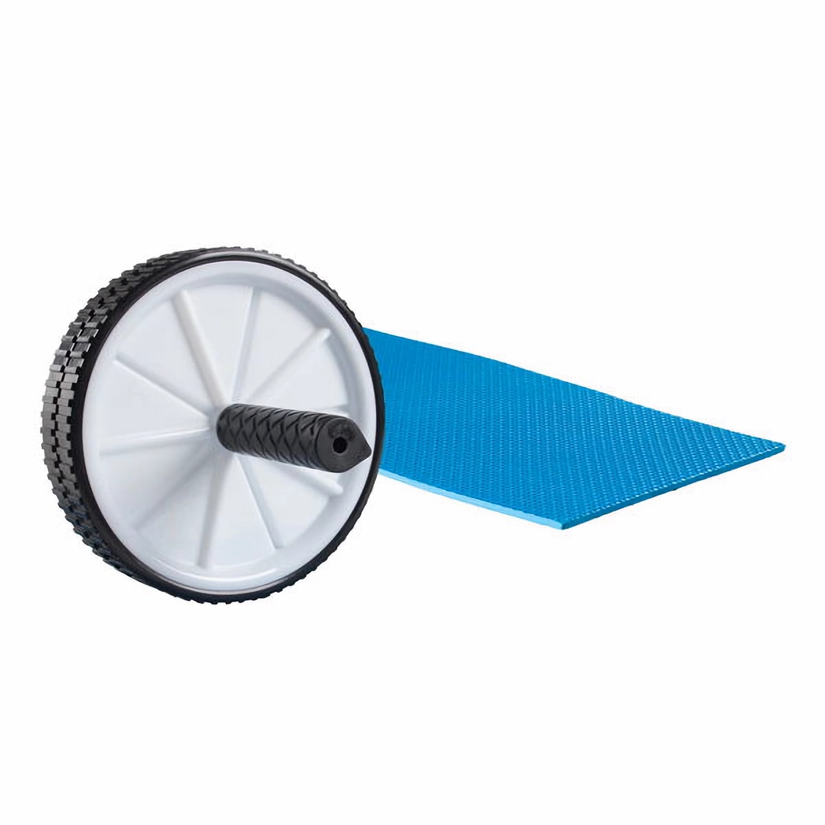 VIRTUFIT Kolečko Na Břicho Ab Roller Dvojité S Podložkou VIRTUFIT