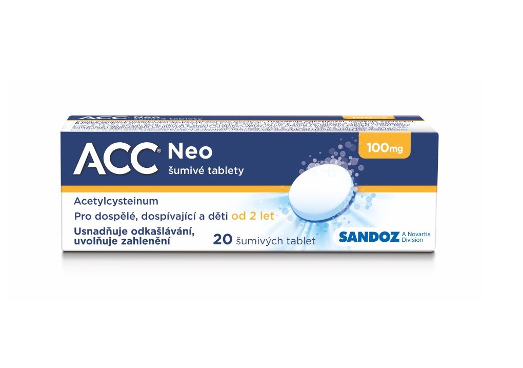 ACC NEO 100 mg 20 šumivých tablet ACC