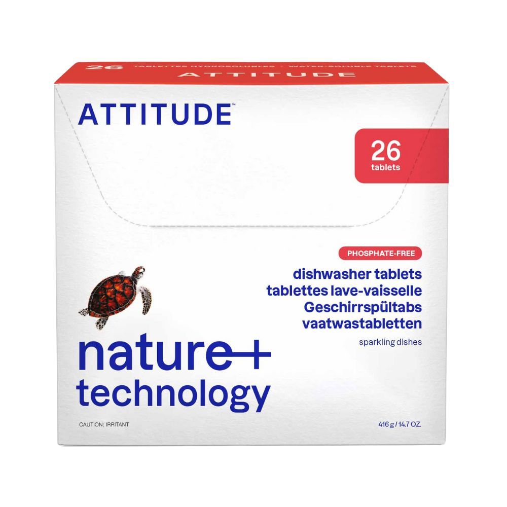 ATTITUDE Tablety do myčky bez fosfátů 26 tablet ATTITUDE