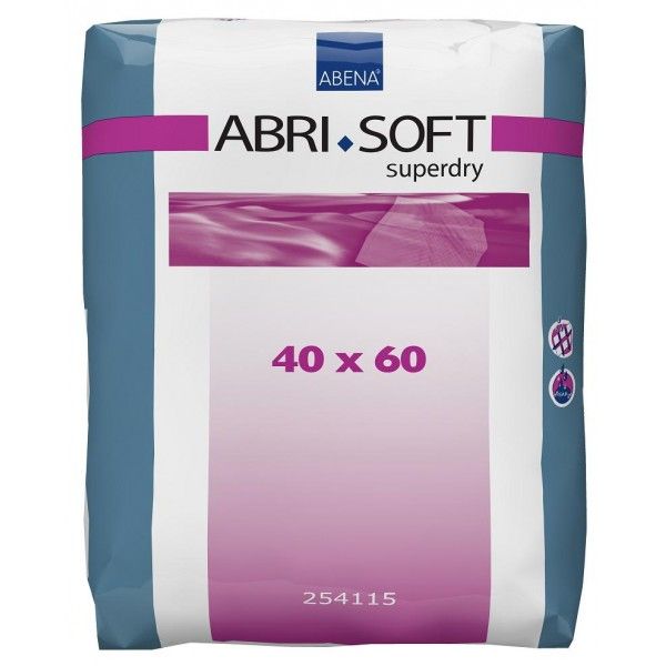 Abri Soft Superdry 40 x 60 cm inkontinenční podložky 60 ks Abri